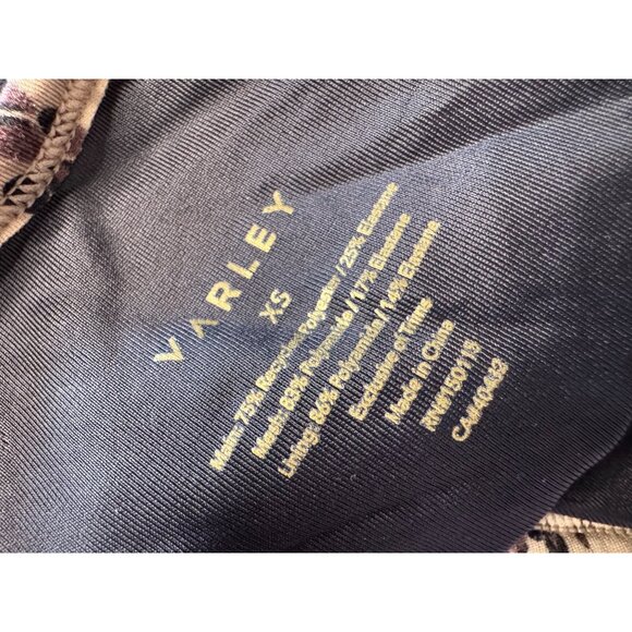 Varley Sport Bra Size XS Kellam Mojave Snake Padded Brown NWOT $54 - Picture 5 of 12